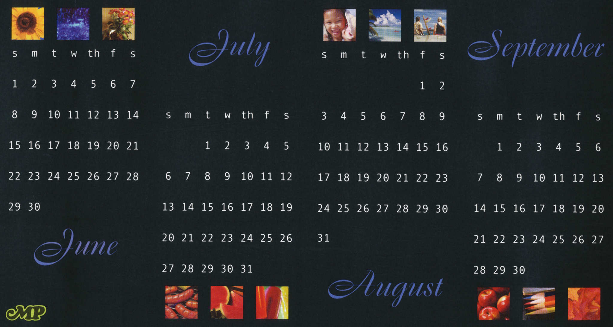 mp calendar